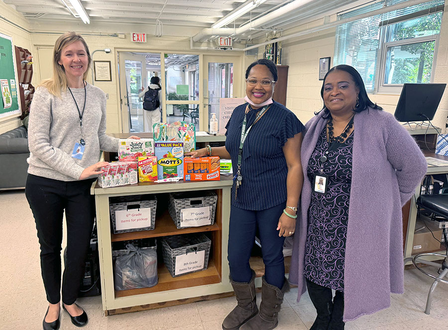 Kiser Middle School GCWC Lions Healthy Snacks Program